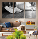 Ice Hockey Wall Art Canvas Print
