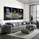 Penn State Football Wall Art Canvas Print – Framed Stadium