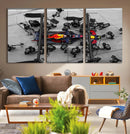 RedBull Formula 1 Canvas Wall Art Print