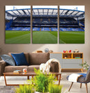 Chelsea FC Soccer Team Print - Stamford Bridge Stadium Wall