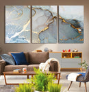 Large Abstract Marble Wall Art Canvas Print for Living Room by MyGreatCanvas | Canvas Wall Art Prints | Photo Prints & Wall Decor