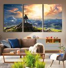 Legend of Zelda Breath of the Wild Game Wall Art Canvas, by MyGreatCanvas | Canvas Wall Art Prints | Photo Prints & Wall Decor