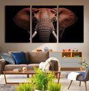 Wild Elephant Wall Art Canvas Print, Africa Savannah Wild by MyGreatCanvas | Canvas Wall Art Prints | Photo Prints & Wall Decor