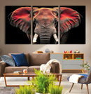 Elephant Wall Art Canvas Print