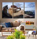 Fallen Angel Wall Art Canvas Print – Classic Art, Framed,