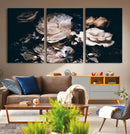 Pink Peonies Flowers Large Canvas Art Print