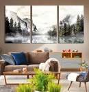 Yosemite Valley Wall Art Canvas Print – Framed and Ready to