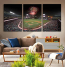 Fireworks at Angel Stadium – Los Angeles Angels Canvas