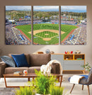 Citi Field Wall Art Print | 3-Panel New York Mets Baseball