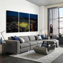 Michigan Wolverines Football Team Print - Michigan Stadium