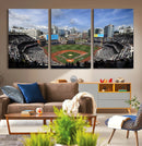 San Diego Padres Baseball Team Print - Petco Park Stadium