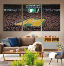 TD Garden Basketball Canvas Wall Art - Boston Celtics Live by MyGreatCanvas | Canvas Wall Art Prints | Photo Prints & Wall Decor