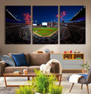 Truist Park Atlanta Braves Baseball Stadium Wall Art Print |