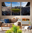 Truist Park Stadium Canvas Wall Art - Atlanta Braves Game
