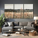 Rustic Field Landscape Wall Art Print, Giclee Canvas Wall
