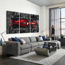 Ferrari Pit Stop Canvas Wall Art – Precision and Speed
