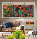 Framed Yayoi Kusama 1986 Wall Art Print – Japanese Wall Art