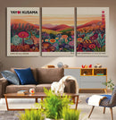 Framed Yayoi Kusama 1986 Wall Art Print – Japanese Wall Art