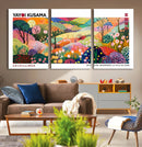 Framed Yayoi Kusama 1986 Wall Art Print – Japanese Wall Art