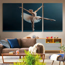 Ballet Dancer Wall Art – Framed Graceful Pose Canvas by MyGreatCanvas | Canvas Wall Art Prints | Photo Prints & Wall Decor