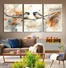 Beautiful Birds Wall Art – Framed Watercolor Branch Canvas by MyGreatCanvas | Canvas Wall Art Prints | Photo Prints & Wall Decor