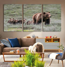 Wildlife Photography of 399 Grizzly Bear Cubs | Queen of the by MyGreatCanvas | Canvas Wall Art Prints | Photo Prints & Wall Decor