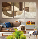 Wabi Sabi Geometric Wall Art | Abstract Modern Minimalist