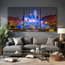 Disney Castle Wall Art Canvas Print – Magical Fairytale