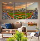 Chicago Wrigley Field Wall Art Canvas Print – Iconic