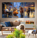 Colorful Jazz Wall Art - African American Music Canvas Print