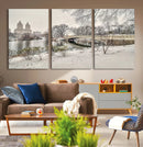 The Bow Bridge in Central Park Canvas, The Bow Bridge Canvas by MyGreatCanvas | Canvas Wall Art Prints | Photo Prints & Wall Decor