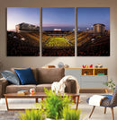Iowa Hawkeyes Kinnick Stadium Wall Art Canvas Print, Framed