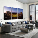 Iowa Hawkeyes Kinnick Stadium Wall Art Canvas Print, Framed