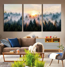 Abstract Forest Wall Art - Serene Nature Canvas Print with by MyGreatCanvas | Canvas Wall Art Prints | Photo Prints & Wall Decor