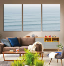 Ocean Waves Wall Art Canvas Print – Framed Solo Surfer Wave