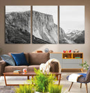 El Capitan Wall Art Canvas Print – Framed Yosemite Cliff
