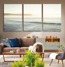 Coastal Cliffs Wall Art Canvas Print – Misty Ocean Seascape