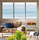 Ocean Wave Surfer Wall Art – Framed Minimal Seascape Canvas by MyGreatCanvas | Canvas Wall Art Prints | Photo Prints & Wall Decor