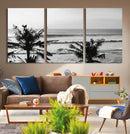 Tropical Coastline Wall Art Canvas Print – Framed Palm Trees by MyGreatCanvas | Canvas Wall Art Prints | Photo Prints & Wall Decor
