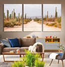 Desert Cactus Wall Art – Framed Southwestern Canvas Artwork, by MyGreatCanvas | Canvas Wall Art Prints | Photo Prints & Wall Decor