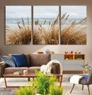Beach Grass Wall Art – Framed Coastal Dunes Canvas Artwork, by MyGreatCanvas | Canvas Wall Art Prints | Photo Prints & Wall Decor
