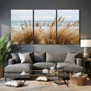 Beach Grass Wall Art Canvas Print – Framed Coastal Dunes Art by MyGreatCanvas | Canvas Wall Art Prints | Photo Prints & Wall Decor