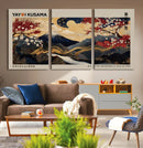 Modern Japanese Wall Art Canvas Print – Framed Abstract by MyGreatCanvas | Canvas Wall Art Prints | Photo Prints & Wall Decor