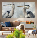 Bird Canvas Decor Wall Art Canvas Print – Framed Coastal