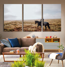 Cowboy Wall Art Canvas Print – Framed Western Rustic Ranch
