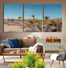 Joshua Tree Wall Art Canvas Print – Framed Desert Landscape