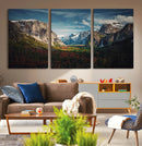 Yosemite National Park Wall Art Canvas Print – Framed