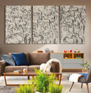 Abstract Horse Wall Art Canvas Print – Monochrome Running by MyGreatCanvas | Canvas Wall Art Prints | Photo Prints & Wall Decor