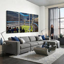 Chicago Dome Stadium Wall Art Canvas Print – Framed Modern