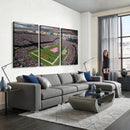 Chicago Bears Soldiers Field Wall Art Canvas Print – Framed